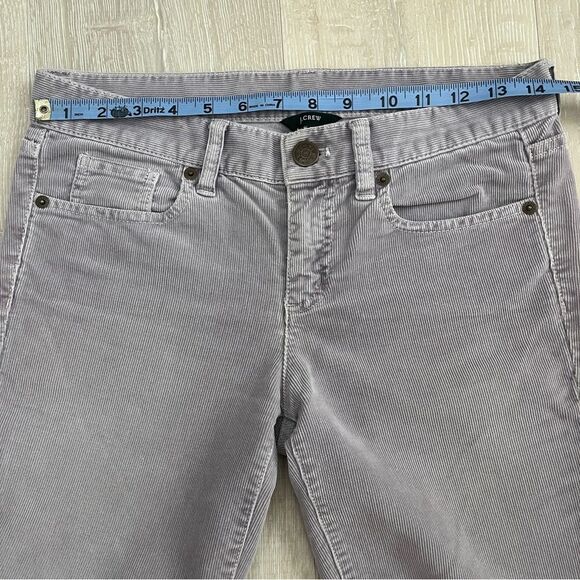 J. Crew Light Purple Straight Leg Corduroy Pants Size 26 - Picture 9 of 11